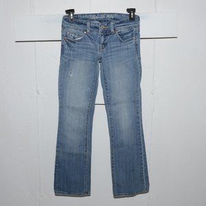 American eagle slim boot womens jeans sz  2 S 6489
